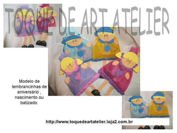 Lembrancinha aniversário tema Boneca - meninas